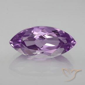 7.67ct Naturel Light-Medium Violet Améthyste, Marquise, VVS-VS
