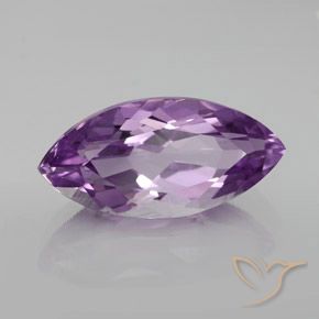 Améthyste Light-Medium Violet naturelle Marquise, 7.67 ct, VVS-VS