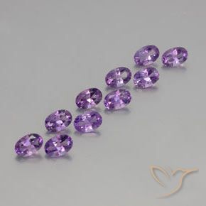 Shop natural 4.05ct Pourpre violacé profond Améthyste gems, ovale, from Brésil at GemSelect. In stock, global shipping!