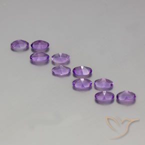 Shop natural 3.91ct Pourpre violacé moyen Améthyste gems, ovale, from Brésil at GemSelect. In stock, global shipping!
