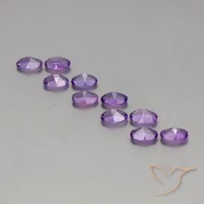 Shop natural 3.75ct Pourpre violacé moyen Améthyste gems, ovale, from Brésil at GemSelect. In stock, global shipping!