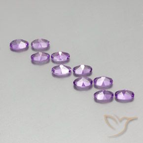 Shop natural 3.82ct Pourpre violacé moyen Améthyste gems, ovale, from Brésil at GemSelect. In stock, global shipping!