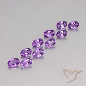 Shop natural 4.18ct Violet violacé Améthyste gems, ovale, from Brésil at GemSelect. In stock, global shipping!