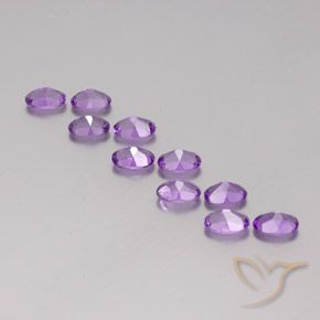 Shop natural 4.18ct Violet violacé Améthyste gems, ovale, from Brésil at GemSelect. In stock, global shipping!