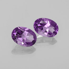 Achetez naturel ct violet améthyste gems, coupe ovale, en provenance brésil chez gemselect. en stock, livraison internationale!