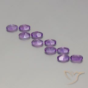 Shop natural 4.05ct Violet Rosâtre Améthyste gems, ovale, from Brésil at GemSelect. In stock, global shipping!