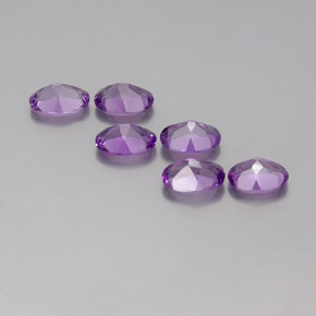 Achetez naturel 4,16ct violet rosé améthyste gems, coupe ovale, en provenance brésil chez gemselect. en stock, livraison internationale!