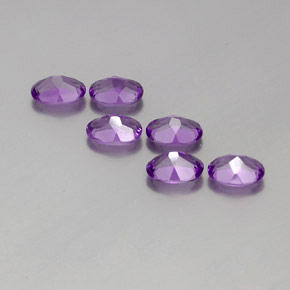 Achetez naturel 4,21ct violet rosé intense améthyste gems, coupe ovale, en provenance brésil chez gemselect. en stock, livraison internationale!
