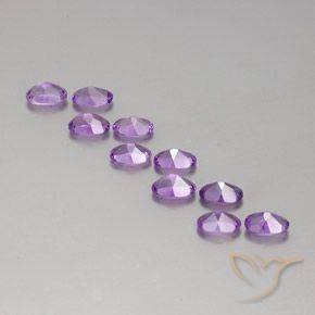 Shop natural 4.12ct Pourpre violacé moyen Améthyste gems, ovale, from Brésil at GemSelect. In stock, global shipping!