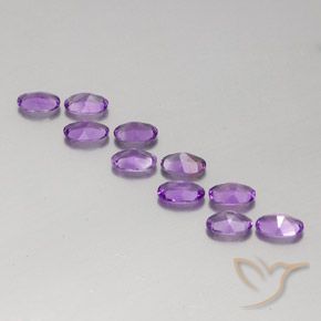 Shop natural 3.45ct Violet rosâtre moyen Améthyste gems, ovale, from Brésil at GemSelect. In stock, global shipping!