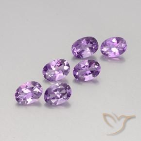 Shop natural 4.29ct Violet moyen Améthyste gems, ovale, from Brésil at GemSelect. In stock, global shipping!