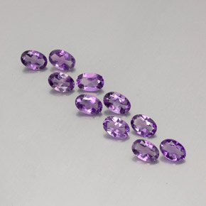 Achetez naturel 3.63ct Violet Améthyste gems, Coupe ovale, En provenance Brésil chez GemSelect. En stock, livraison internationale!