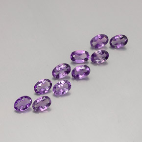 Achetez naturel 3.63ct Violet Améthyste gems, Coupe ovale, En provenance Brésil chez GemSelect. En stock, livraison internationale!