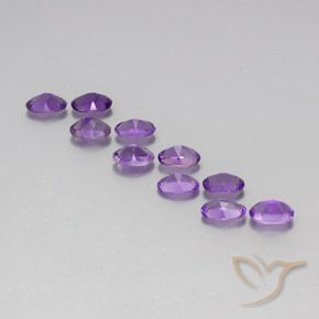Shop natural 3.70ct Violet violacé Améthyste gems, ovale, from Brésil at GemSelect. In stock, global shipping!