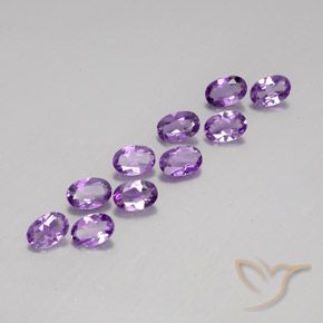 Shop natural 3.62ct Pourpre violacé moyen-foncé Améthyste gems, ovale, from Brésil at GemSelect. In stock, global shipping!