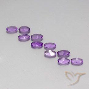 Shop natural 3.62ct Pourpre violacé moyen-foncé Améthyste gems, ovale, from Brésil at GemSelect. In stock, global shipping!