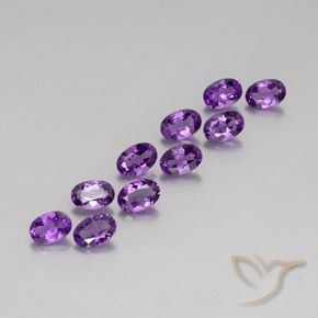Shop natural 4.02ct Pourpre violacé profond Améthyste gems, ovale, from Brésil at GemSelect. In stock, global shipping!