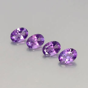 Achetez naturel 2,85ct violet moyen améthyste gems, coupe ovale, en provenance brésil chez gemselect. en stock, livraison internationale!