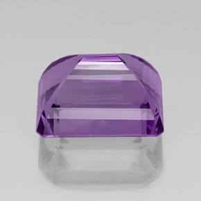 Améthyste Violet naturelle Taille émeraude, 39.88 ct, VVS