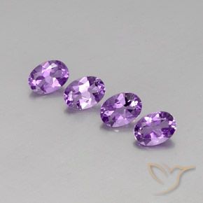 Shop natural 2.70ct Violet rose moyen Améthyste gems, ovale, from Brésil at GemSelect. In stock, global shipping!