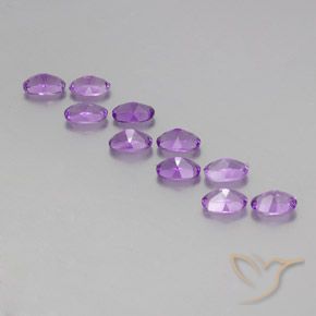 Shop natural 4.10ct Pourpre violacé moyen-foncé Améthyste gems, ovale, from Brésil at GemSelect. In stock, global shipping!
