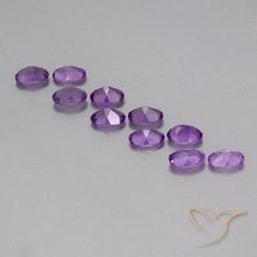 Shop natural 4.00ct Pourpre violacé moyen Améthyste gems, ovale, from Brésil at GemSelect. In stock, global shipping!