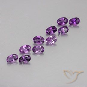Shop natural 4.05ct Violet violacé Améthyste gems, ovale, from Brésil at GemSelect. In stock, global shipping!