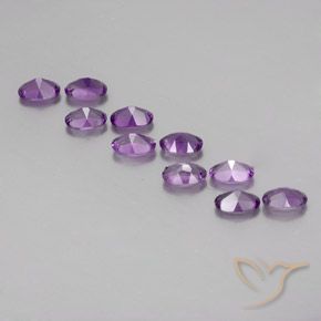 Shop natural 4.05ct Violet violacé Améthyste gems, ovale, from Brésil at GemSelect. In stock, global shipping!
