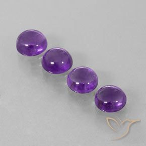 Achetez naturel 8,29ct violet moyen-léger améthyste gems, coupe roude, en provenance brésil chez gemselect. en stock, livraison internationale!