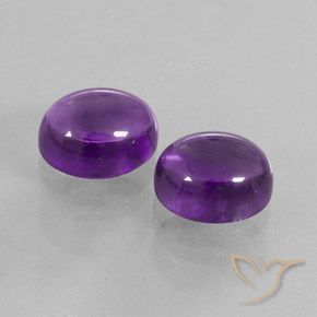 Shop natural 8.38ct Violet moyen Améthyste gems, ovale, from Brésil at GemSelect. In stock, global shipping!