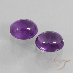 Shop natural 8.82ct Violet moyen Améthyste gems, ovale, from Brésil at GemSelect. In stock, global shipping!