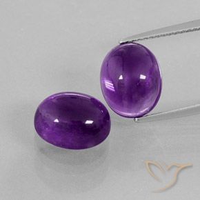 Shop natural 7.89ct Violet moyen Améthyste gems, ovale, from Brésil at GemSelect. In stock, global shipping!