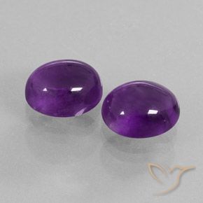 Shop natural 7.89ct Violet moyen Améthyste gems, ovale, from Brésil at GemSelect. In stock, global shipping!