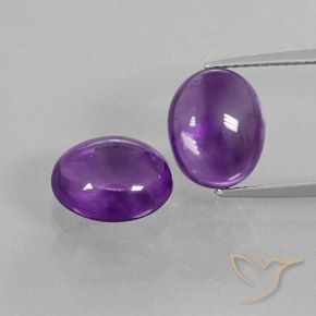 Shop natural 7.54ct Violet moyen Améthyste gems, ovale, from Brésil at GemSelect. In stock, global shipping!