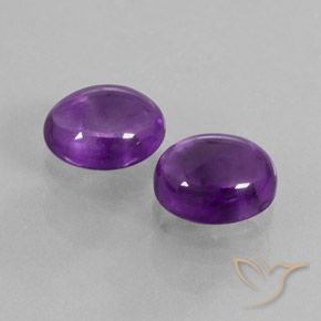 Shop natural 7.54ct Violet moyen Améthyste gems, ovale, from Brésil at GemSelect. In stock, global shipping!