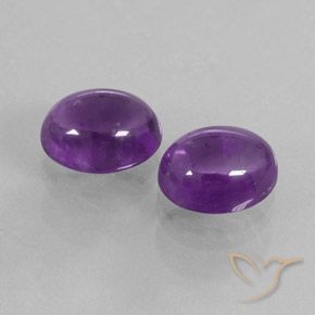 Shop natural 7.44ct Violet moyen Améthyste gems, ovale, from Brésil at GemSelect. In stock, global shipping!