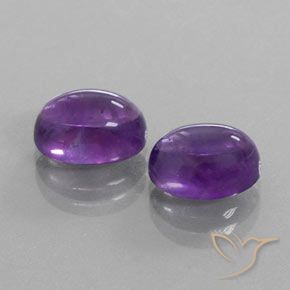 Shop natural 6.37ct Violet moyen-léger Améthyste gems, ovale, from Brésil at GemSelect. In stock, global shipping!