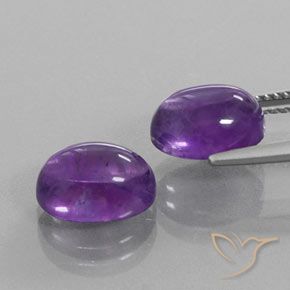 Shop natural 6.37ct Violet moyen-léger Améthyste gems, ovale, from Brésil at GemSelect. In stock, global shipping!