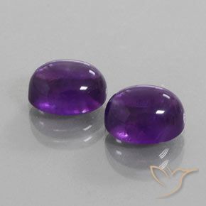 Shop natural 6.76ct Violet moyen Améthyste gems, ovale, from Brésil at GemSelect. In stock, global shipping!