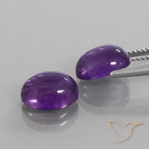 Shop natural 5.47ct Violet rougeâtre Améthyste gems, ovale, from Brésil at GemSelect. In stock, global shipping!