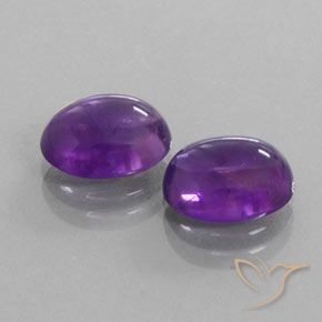 Shop natural 5.23ct Violet moyen Améthyste gems, ovale, from Brésil at GemSelect. In stock, global shipping!