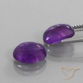 Shop natural 5.23ct Violet moyen Améthyste gems, ovale, from Brésil at GemSelect. In stock, global shipping!