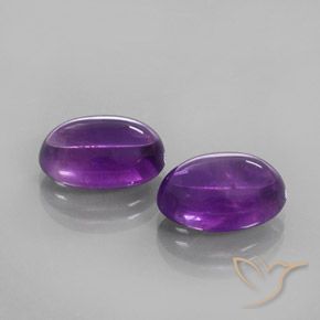 Shop natural 13.00ct Violet moyen Améthyste gems, ovale, from Brésil at GemSelect. In stock, global shipping!