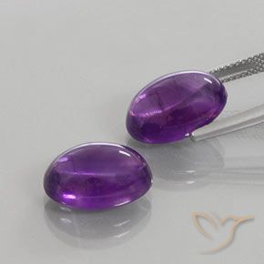 Shop natural 13.47ct Violet foncé Améthyste gems, ovale, from Brésil at GemSelect. In stock, global shipping!
