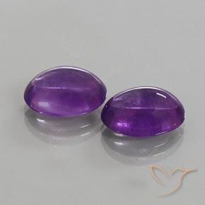Shop natural 12.26ct Violet moyen-foncé Améthyste gems, ovale, from Brésil at GemSelect. In stock, global shipping!