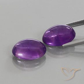 Shop natural 12.26ct Violet moyen-foncé Améthyste gems, ovale, from Brésil at GemSelect. In stock, global shipping!