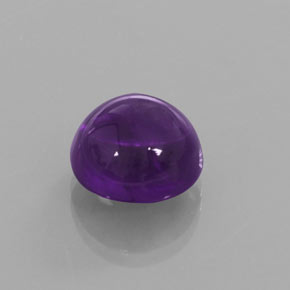 Améthyste Violet naturelle Coupe roude, 9.11 ct, Transparent