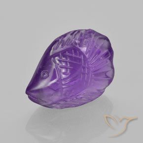Améthyste Violet moyen naturelle Fantaisie, 7.22 ct, Transparent