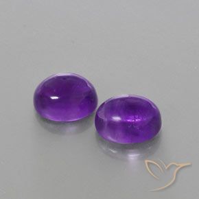 Shop natural 6.14ct Violet foncé Améthyste gems, ovale, from Brésil at GemSelect. In stock, global shipping!