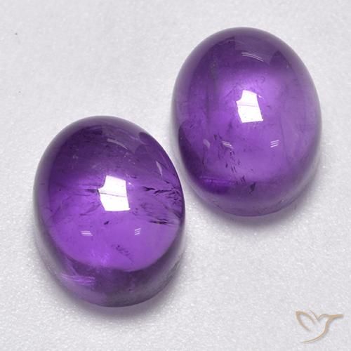 Shop natural 7.26ct Violet foncé Améthyste gems, ovale, from Brésil at GemSelect. In stock, global shipping!